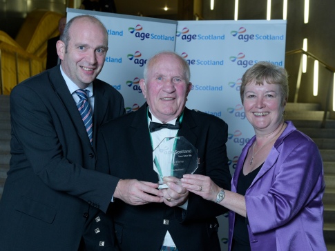 Andy MacDowall, 82, wins Volunteer of the Year Award